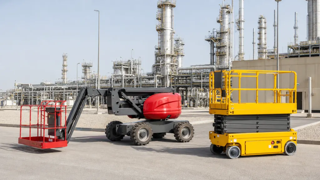 Manlifts & Scissor Lifts rental fleet