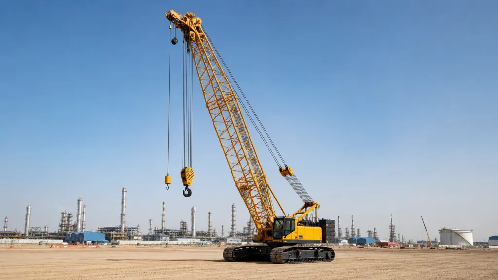 Crawler & Rough Terrain Cranes rental fleet